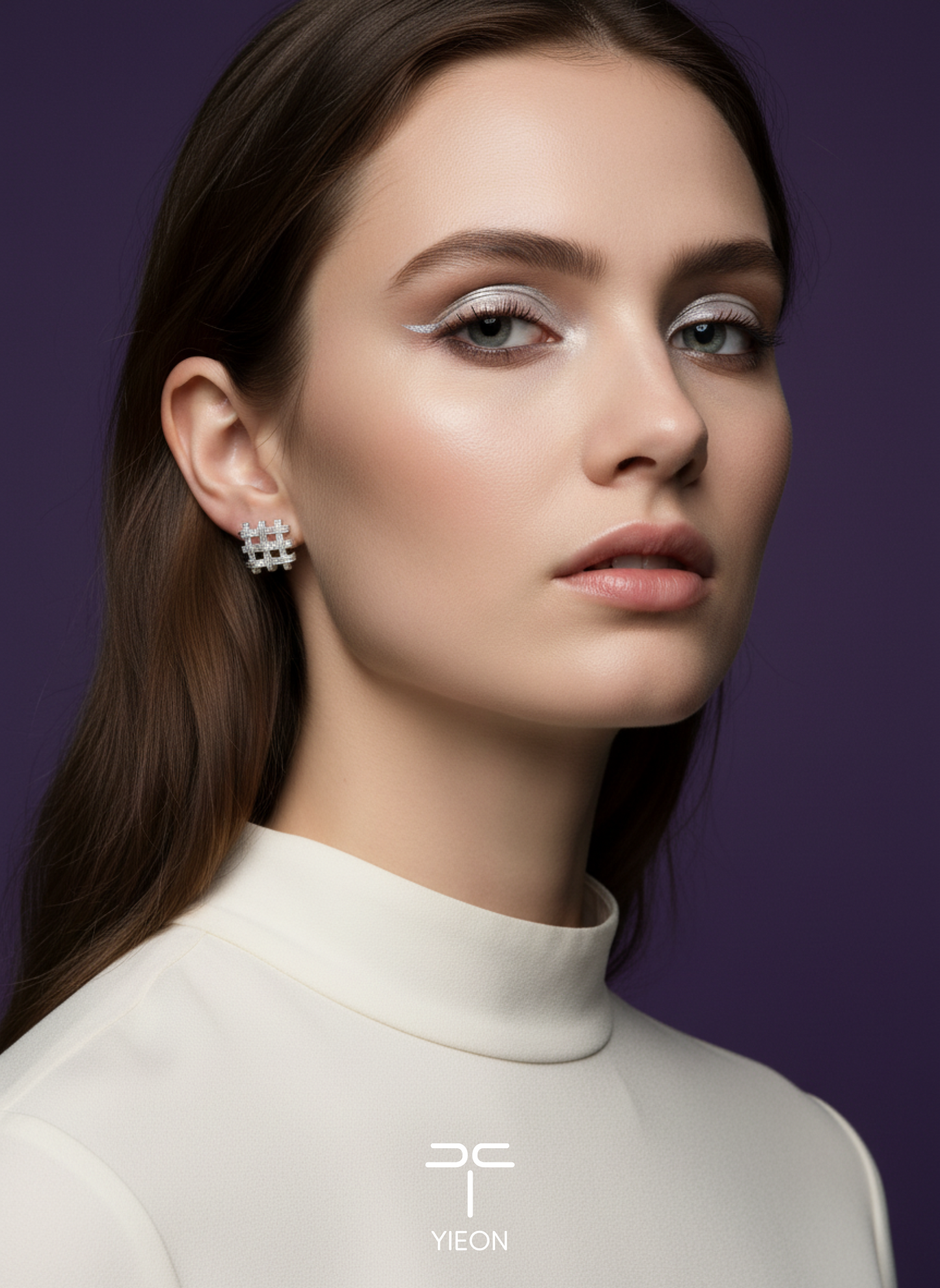 Cookie Filigree Inlay Earring