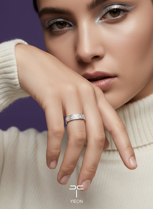 Nest Filigree Inlay Ring