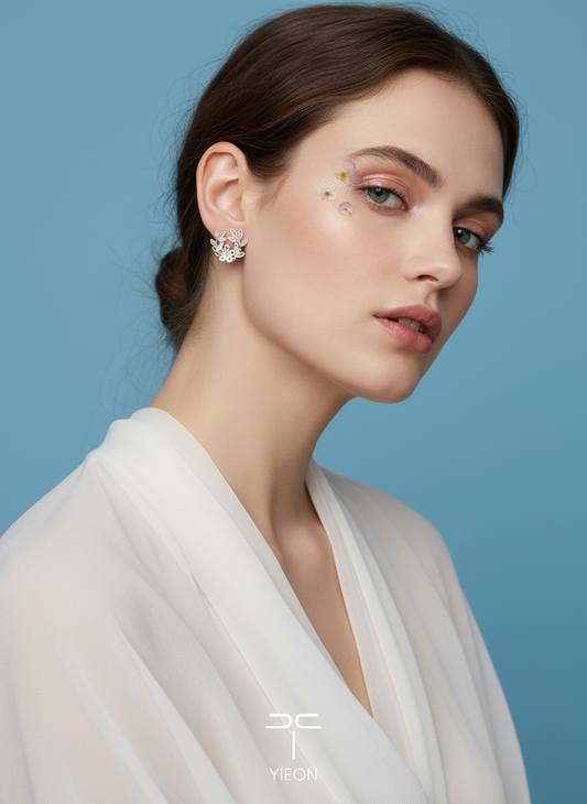 Glory Filigree Inlay Earring