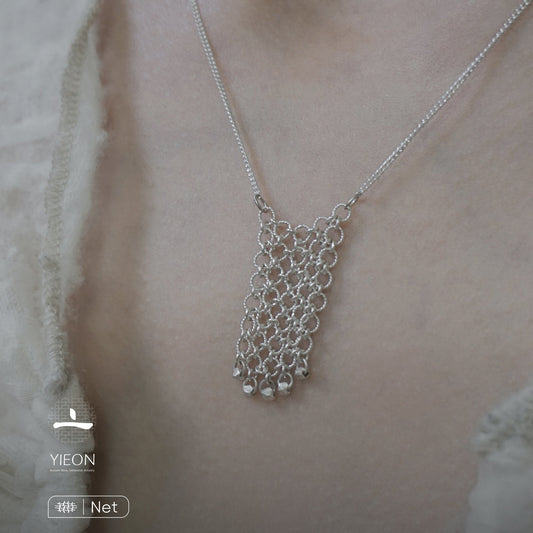 Amulet (Net) Filigree Inlay Jewelry Set