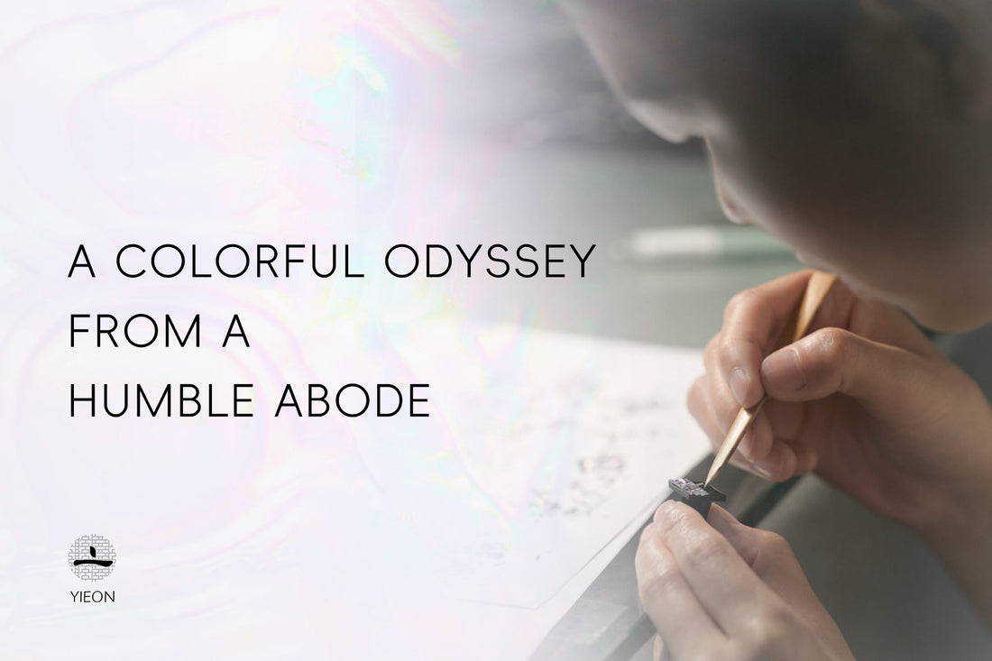 A COLORFUL ODYSSEY FROM A HUMBLE ABODE