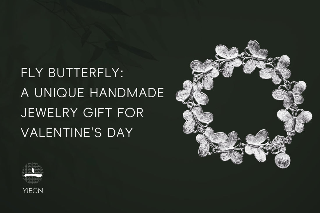 FLY BUTTERFLY: A UNIQUE HANDMADE JEWELRY GIFT FOR VALENTINE'S DAY