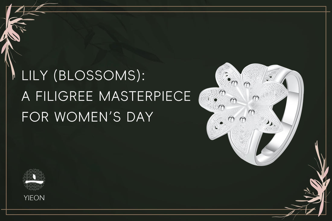 LILY (BLOSSOMS): A FILIGREE MASTERPIECE FOR WOMEN’S DAY