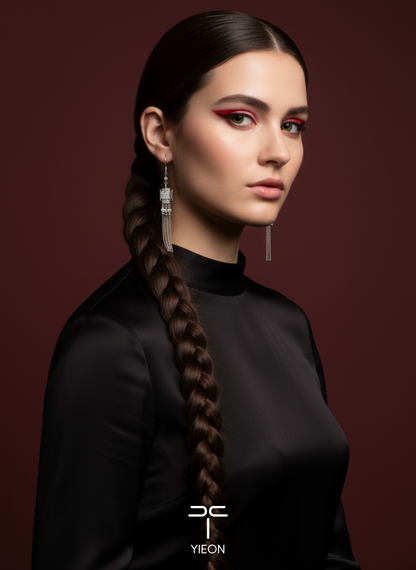 Lantern (Palace) Filigree Inlay Earring