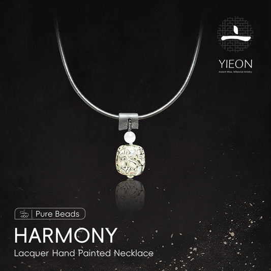 Harmony (Pure Beads) Lacquer Hand Painted Necklace