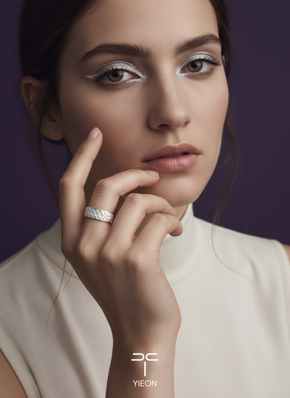 Nest Filigree Inlay Ring