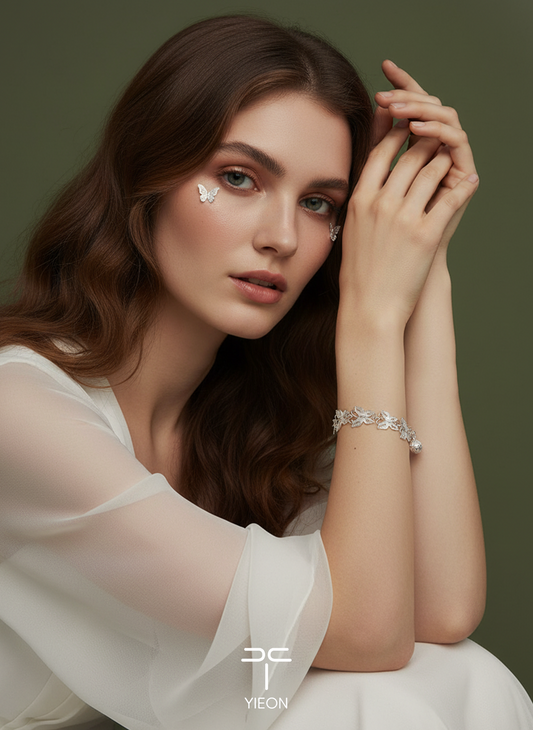 Fly (Butterfly) Filigree Inlay Bracelet