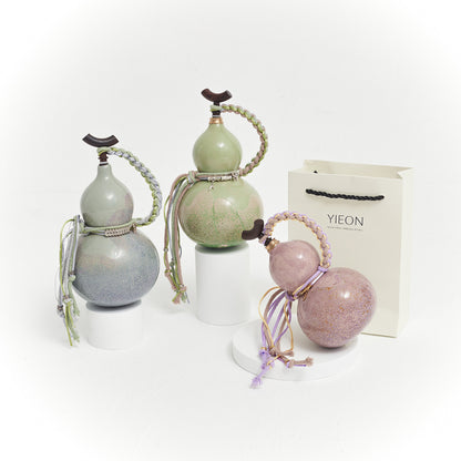 Morandi Daqi Lacquered Hand Painted Fulu Bottle