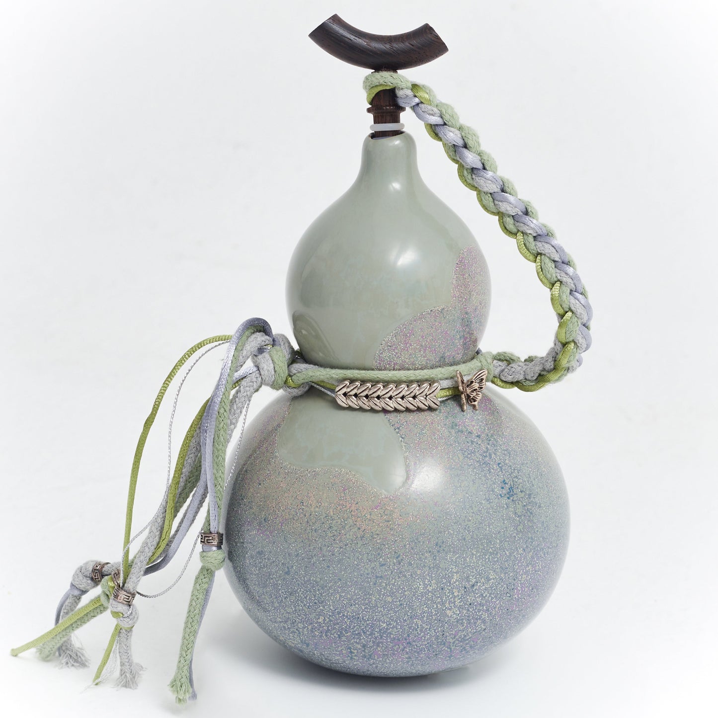 Morandi Daqi Lacquered Hand Painted Fulu Bottle