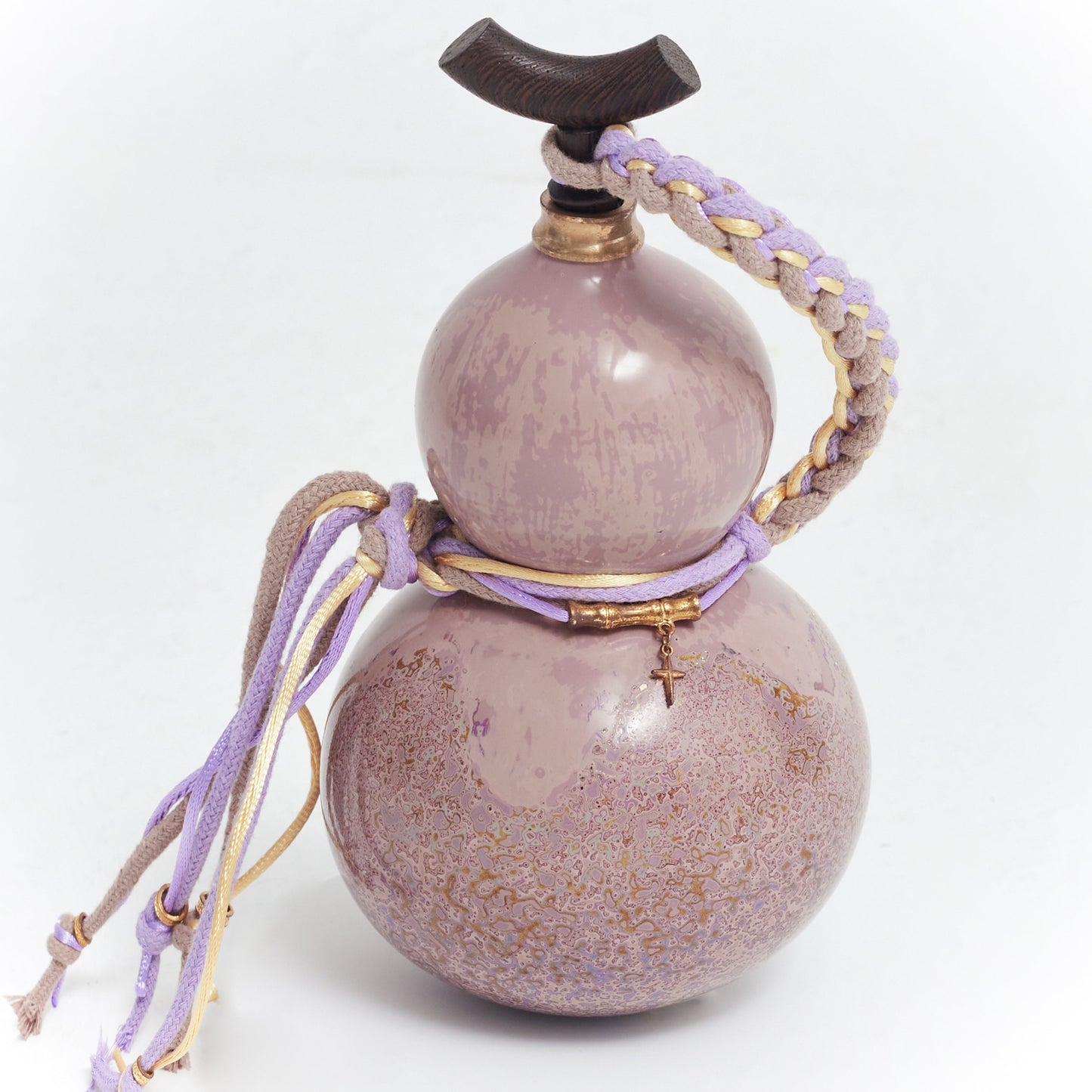 Morandi Daqi Lacquered Hand Painted Fulu Bottle