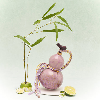 Morandi Daqi Lacquered Hand Painted Fulu Bottle