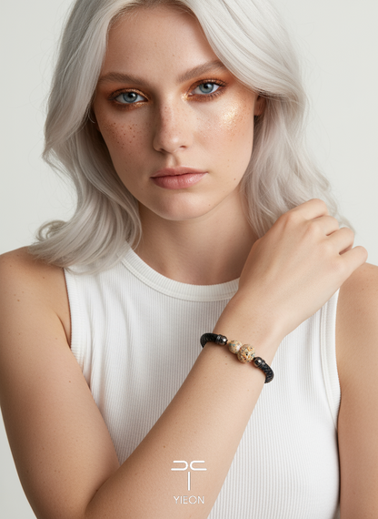 Starfall Dune (Fulu) Hand-Painted Lacquer Bracelet