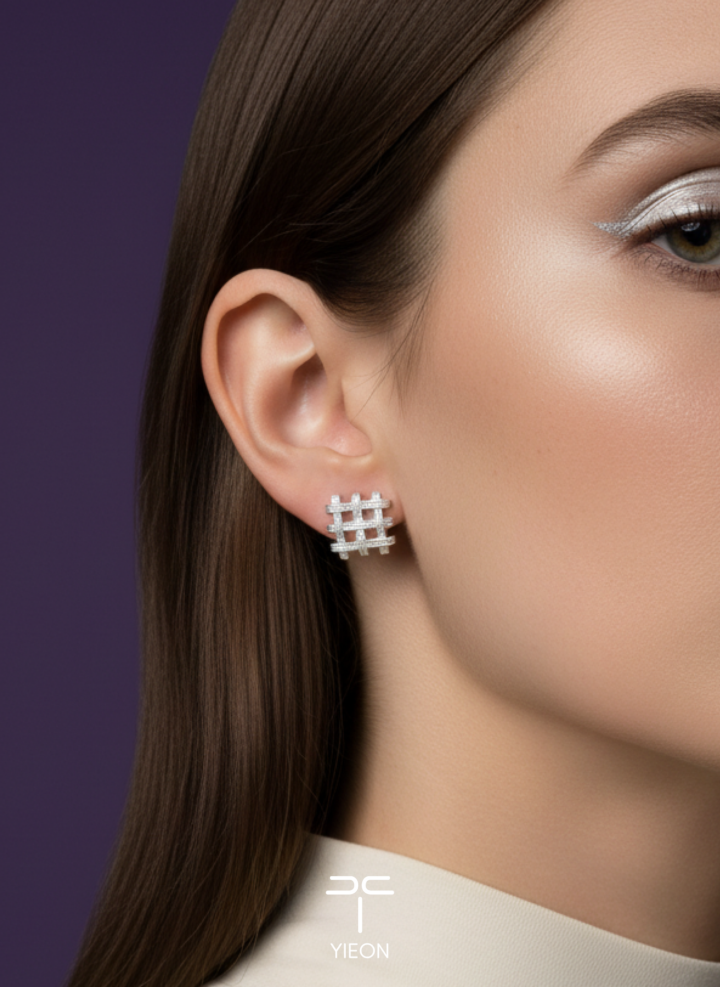 Cookie Filigree Inlay Earring