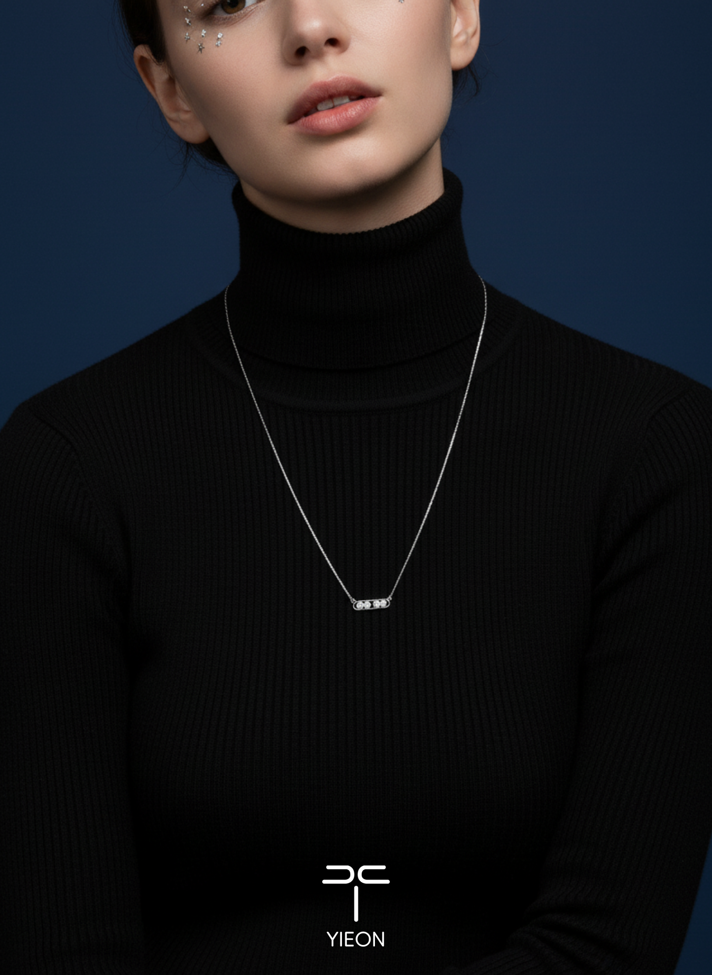 Shooting Star (Starry Sky) Filigree Inlay Necklace