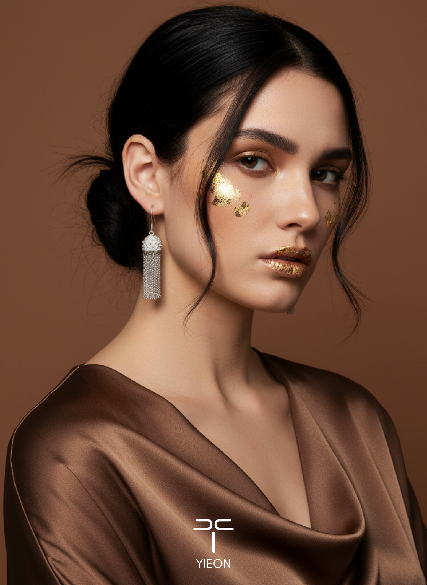 Sun Filigree Inlay Earrings