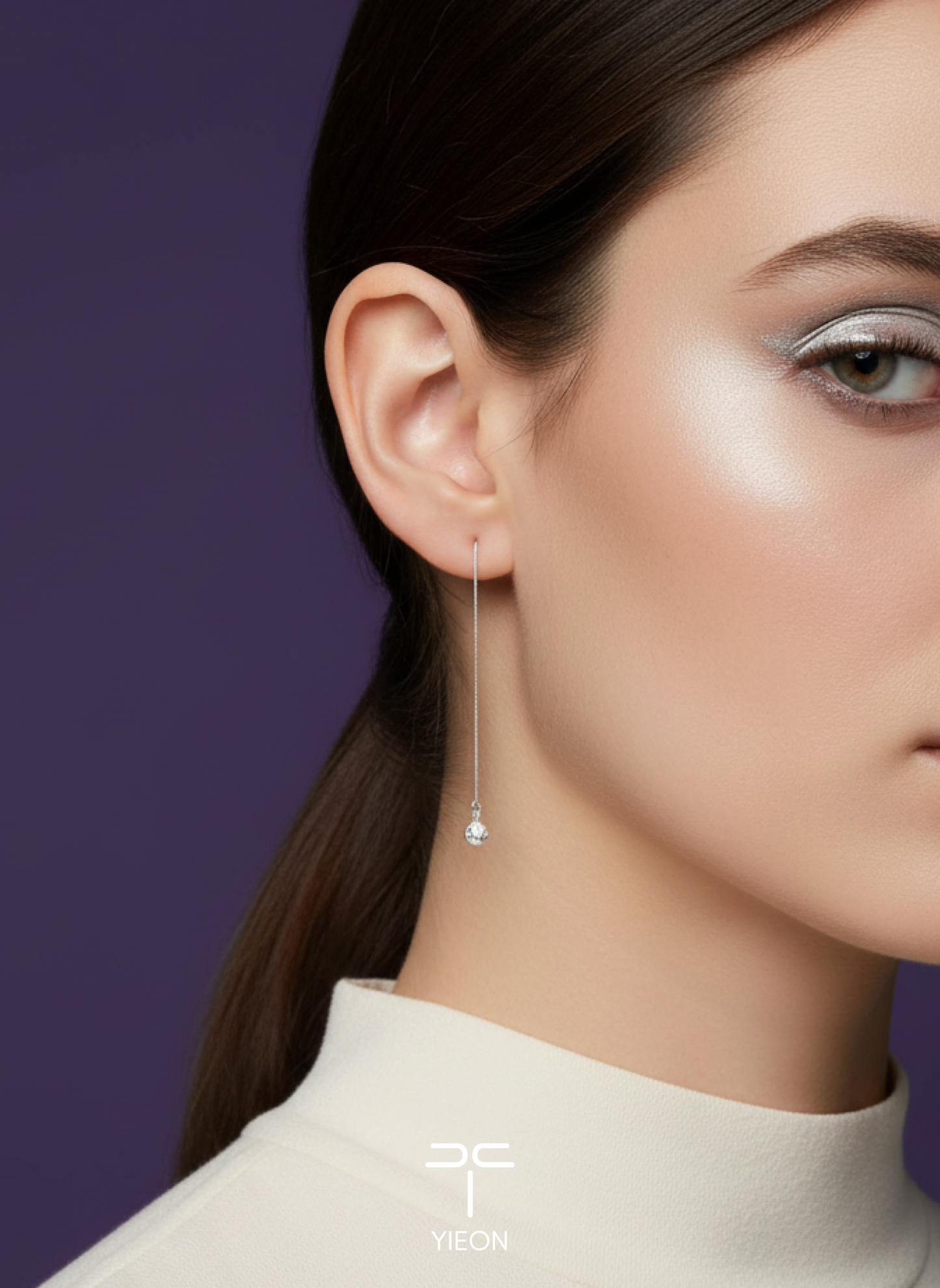 1 (Lucky Beads) Filigree Inlay Earring