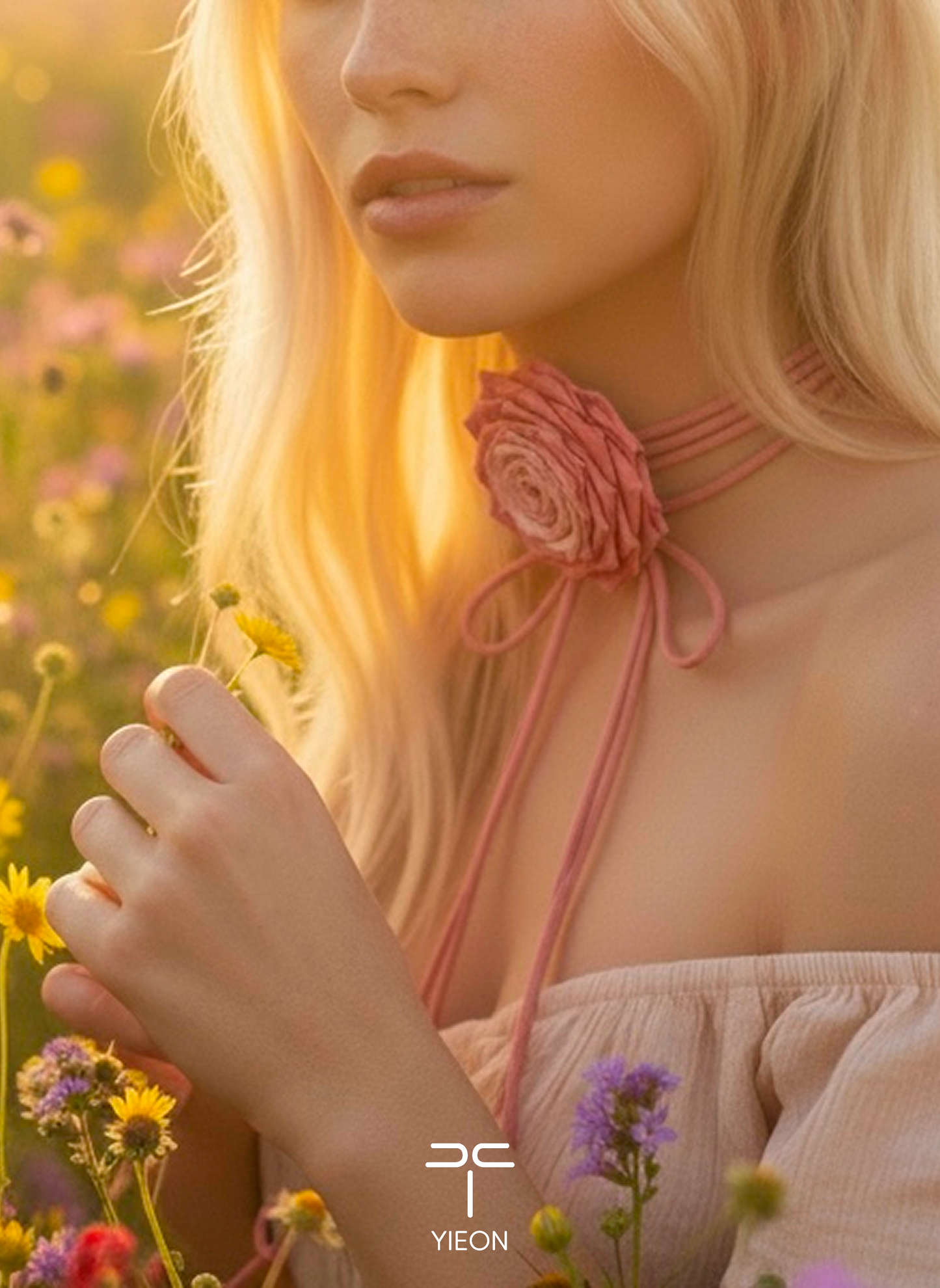 Daylight Tie-dye Choker