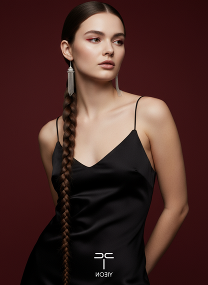 Temple of Heaven (Palace) Filigree Inlay Earring