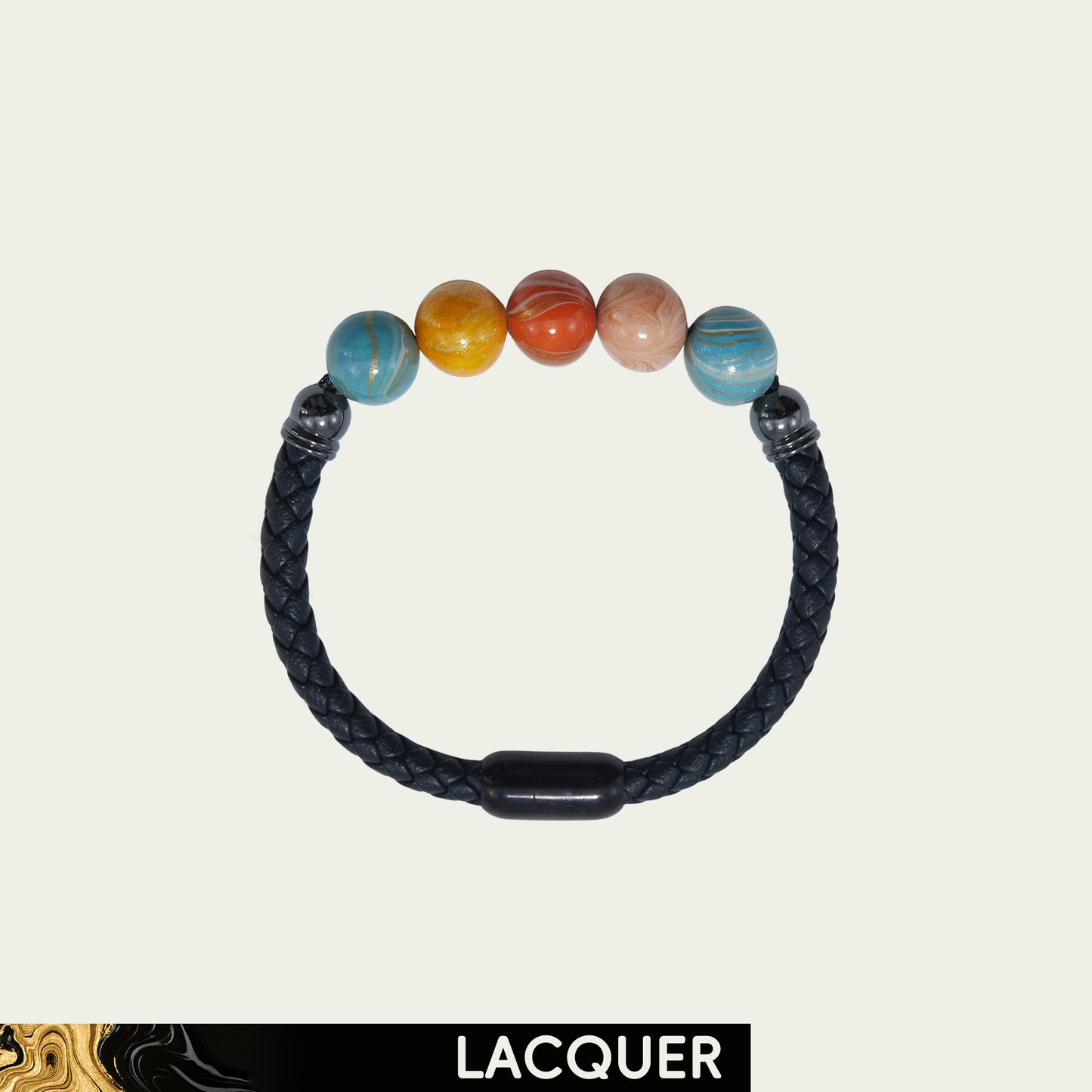 Human Nature (Legend in Colors–Dunhuang) Hand-Painted Lacquer Bracelet