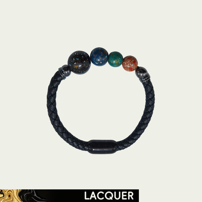 Reborn (Legend in Colors–Dunhuang) Hand-Painted Lacquer Bracelet
