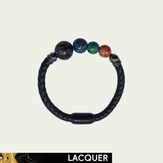 Reborn (Legend in Colors–Dunhuang) Hand-Painted Lacquer Bracelet