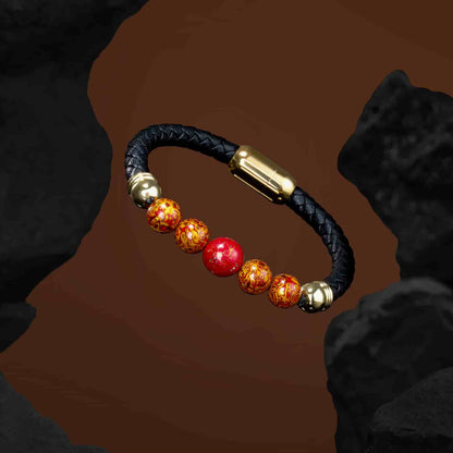 Booming (Lucky Charm) Daqi Lacquered Hand Painted Bracelet