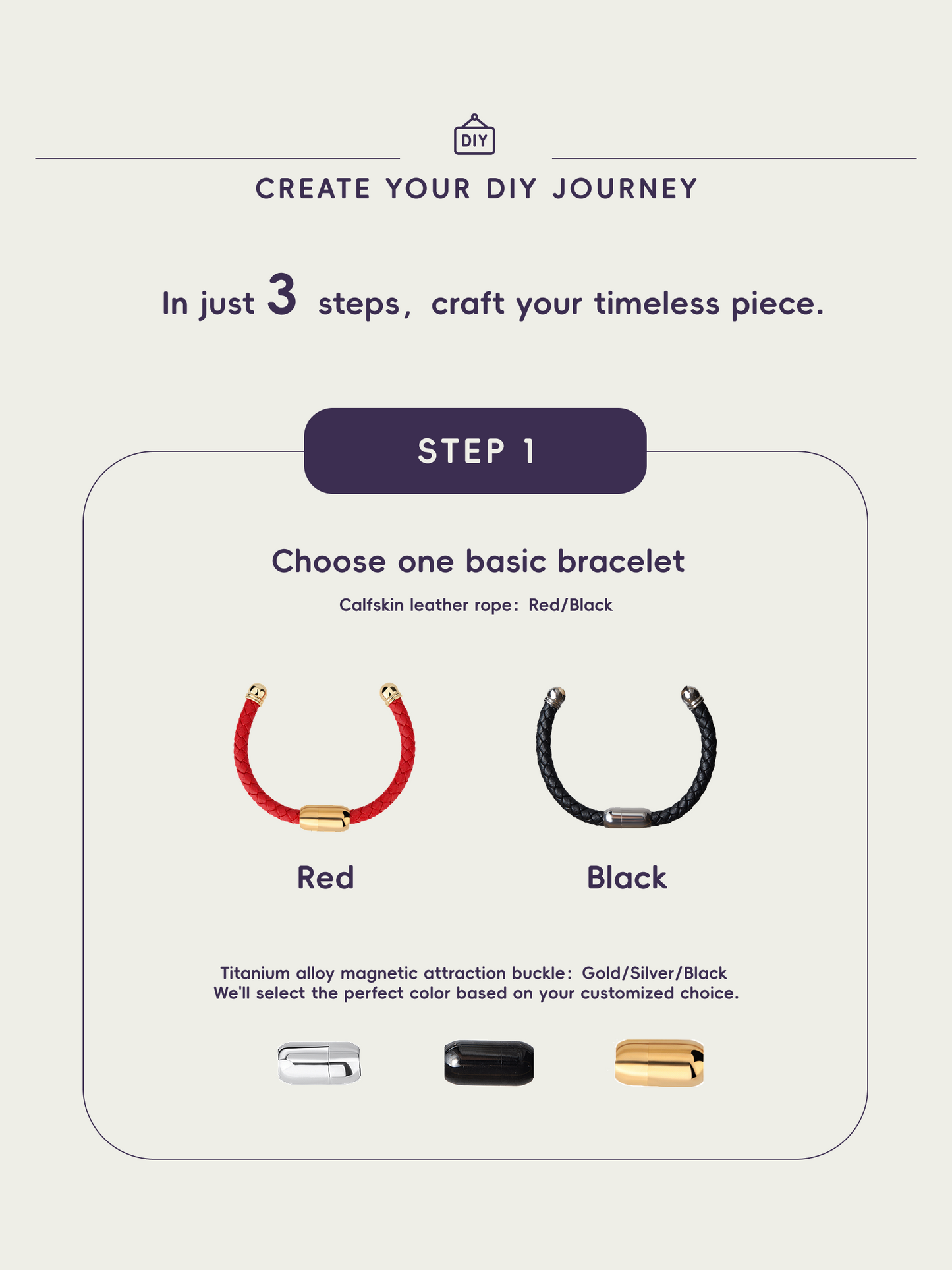 Customized Heritage Leather Bracelet【Limited Pre-Sale】