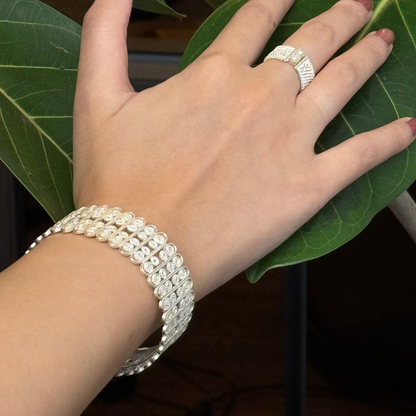 UAE Princess Hend's Choice: Milky Way (Starry Sky) Filigree Inlay Bangle