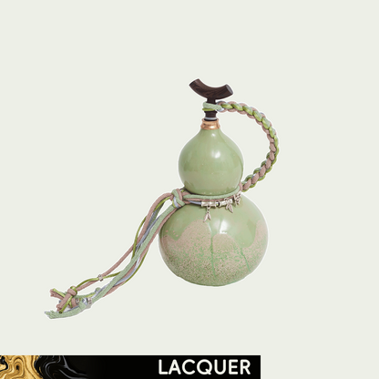 Morandi Daqi Lacquered Hand Painted Fulu Bottle