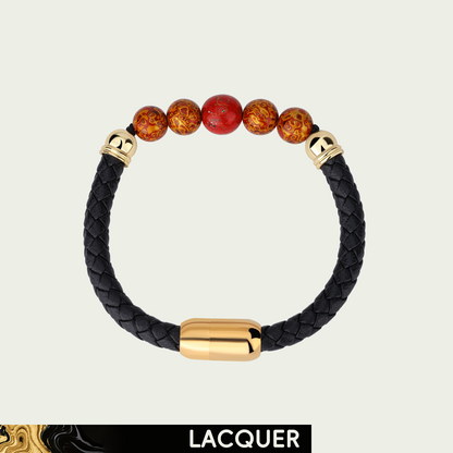 Booming (Lucky Charm) Daqi Lacquered Hand Painted Bracelet