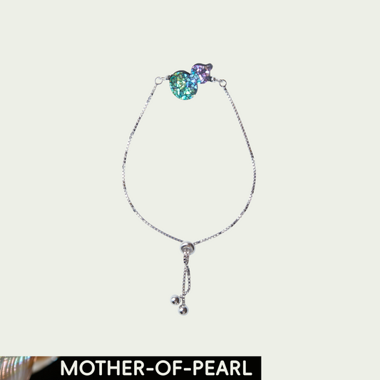 Hoki (Fulu) Mother-of-Pearl Lacquer Bracelet