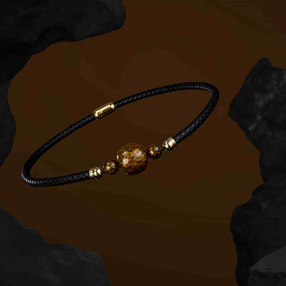 Thriving (Lucky Charm) Daqi Lacquered Hand Painted Necklace