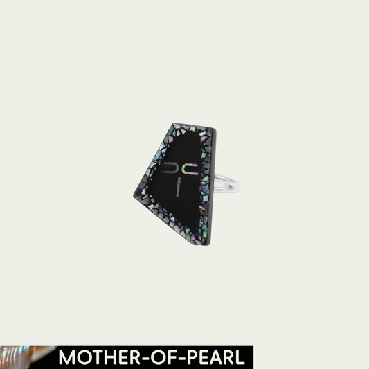 Eos Mother-of-Pearl Inlay Ring