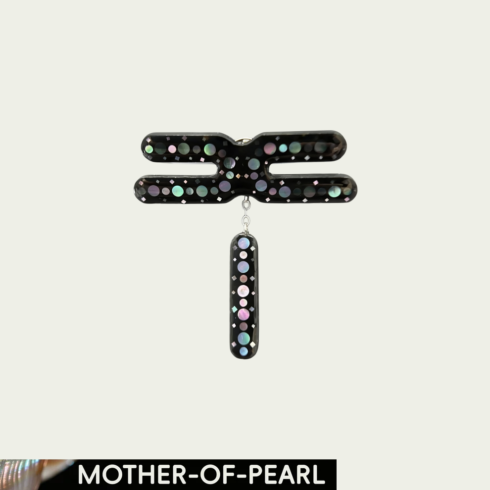 Isis (Love at First Sight) Mother-of-Pearl Inlay Brooch