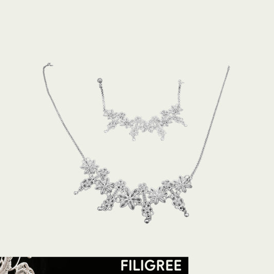 Thelma and Lovise Filigree Inlay Set