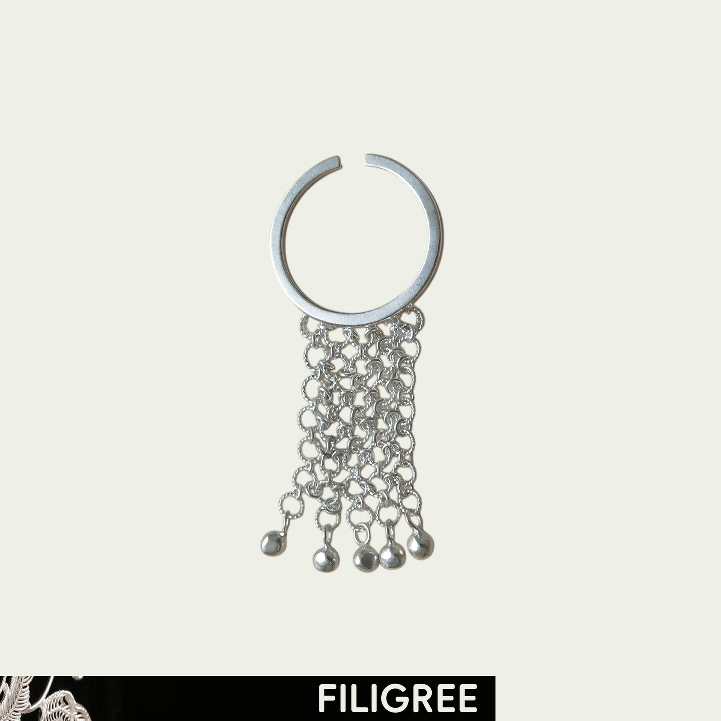 Amulet (Net) Filigree Inlay Jewelry Set