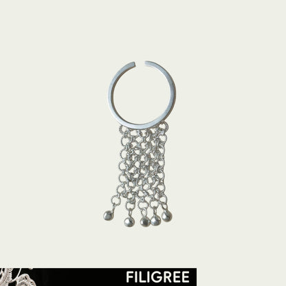 Amulet (Net) Filigree Inlay Jewelry Set