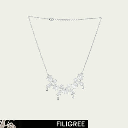 Lovise (Thelma and Lovise) Filigree Inlay Necklace