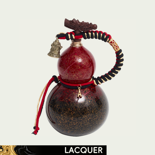 Dragon Daqi Lacquered Hand Painted Fulu Bottle