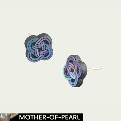 Truelove (Eastern Totem) Mother-of-Pearl Lacquer Ear Stud
