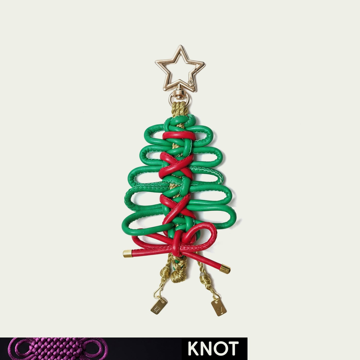 Knot Wishes (Christmas Special Edit) Keychains Bag Charm Ornament