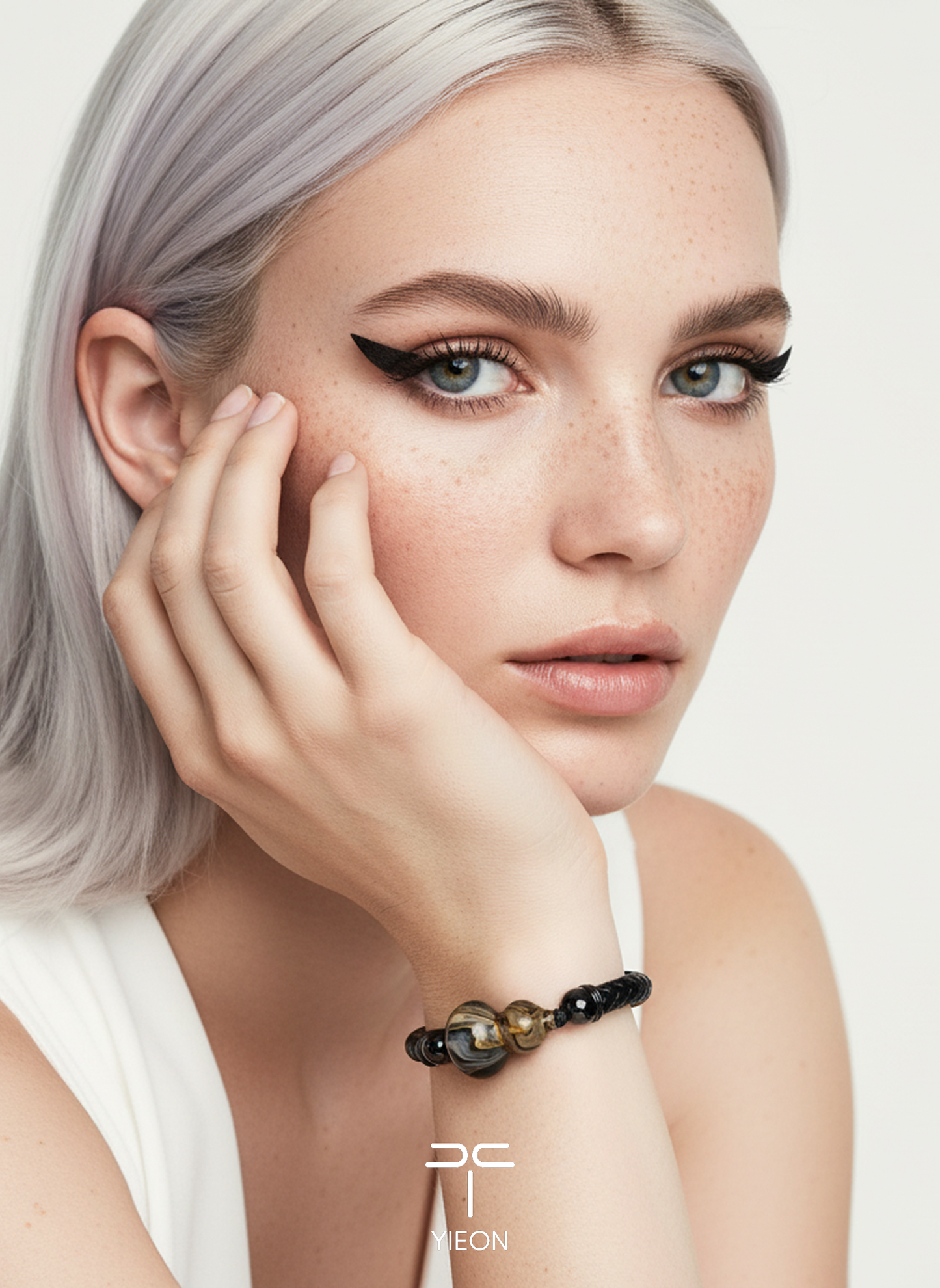 Angel and Evil (Fulu) Daqi Lacquer Hand Painted Bracelet