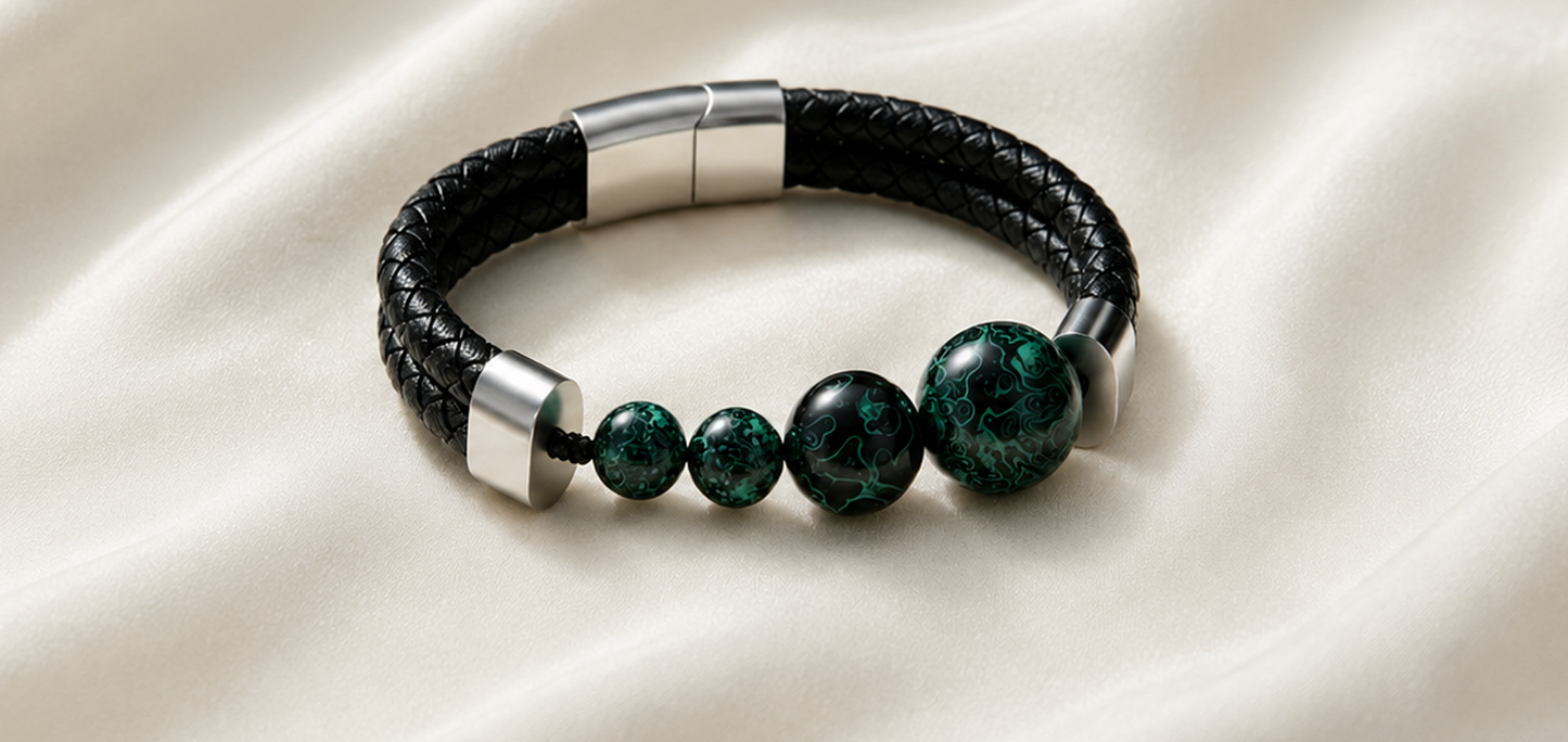 Aurora (Lucky Charm) Hand-Painted Lacquer Bracelet