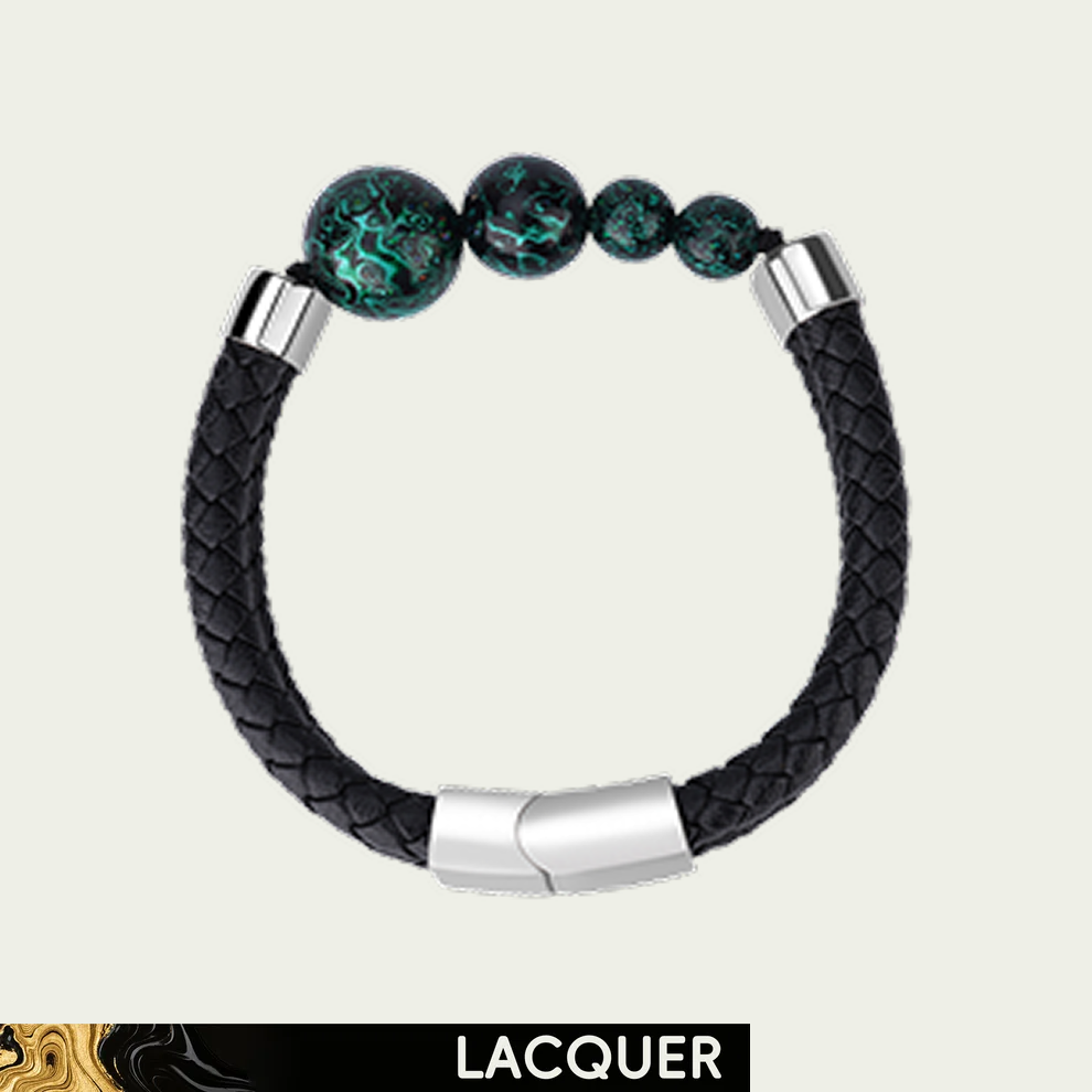 Aurora (Lucky Charm) Hand-Painted Lacquer Bracelet