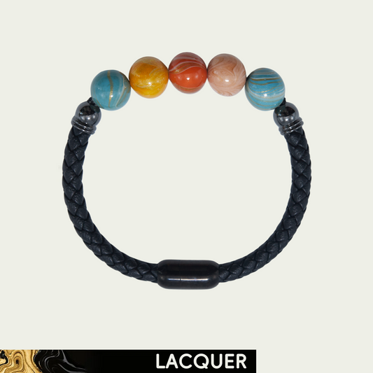 Human Nature Hand-Painted Lacquer Bracelet
