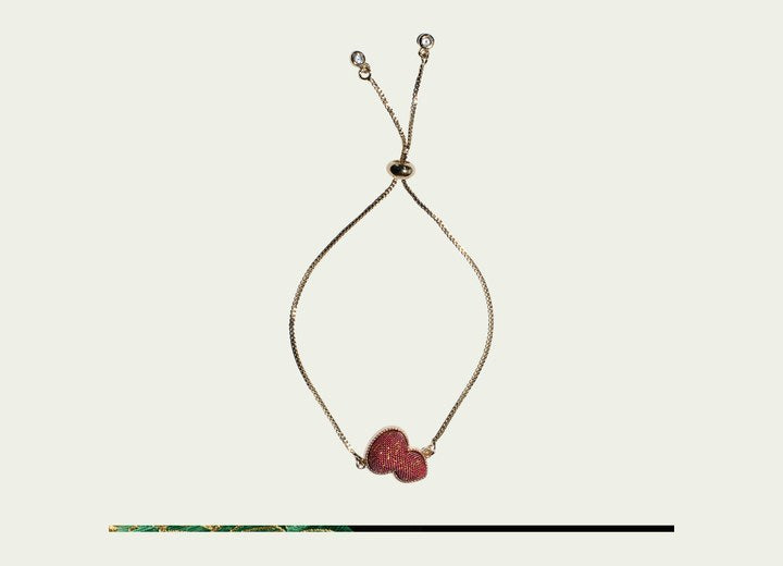 Matisse’s Red Fantasy (Gallery on Silk) Kesi Bracelet