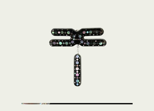 Isis (Love at First Sight) Mother-of-Pearl Inlay Brooch
