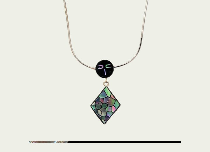 Tethys Mother-of-Pearl Inlay Necklace B