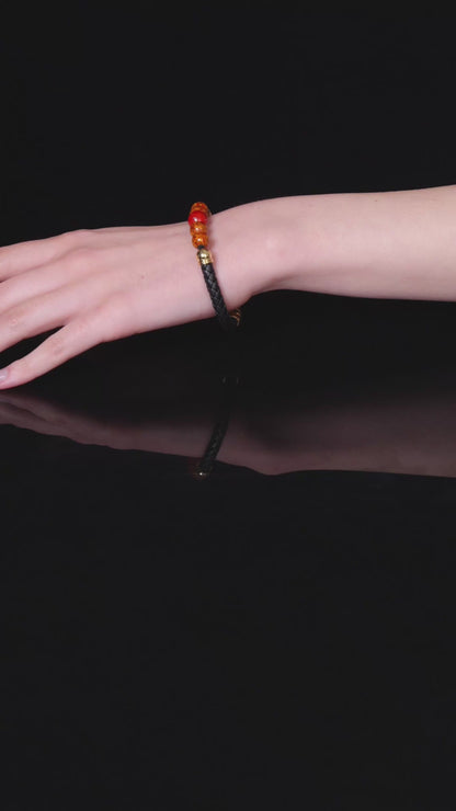 Booming (Lucky Charm) Daqi Lacquered Hand Painted Bracelet