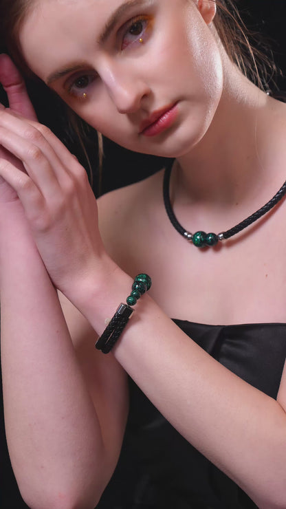 Aurora (Lucky Charm)Daqi Lacquered Hand Painted Bracelet